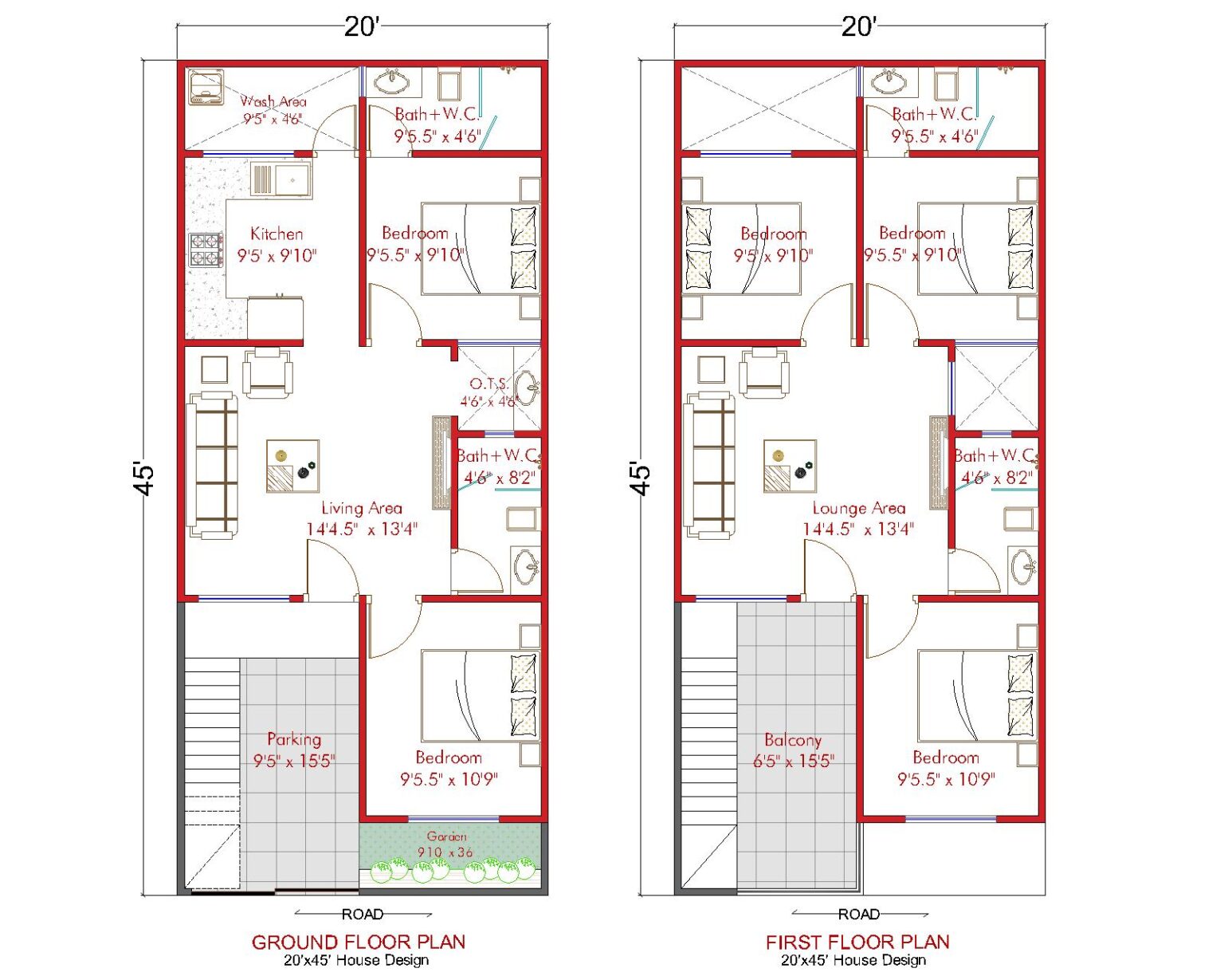 Duplex House Plan South Facing As Per Vastu Architego